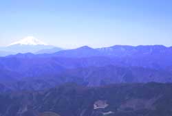 富士、鷹ノ巣山山頂から [Photo] Fujisan @here
