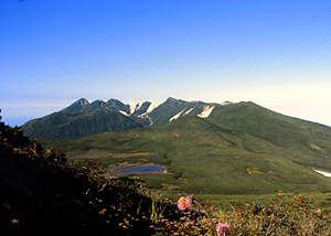 Mt. Iou Zan (from Futatu Ike)