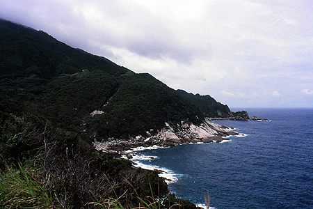 West coast of Yakushima island